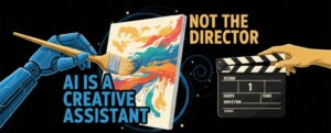 AI is creative assistant not director